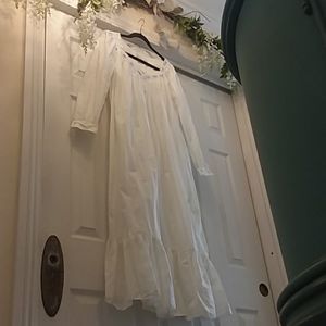 EILEEN WEST white nightgown, S